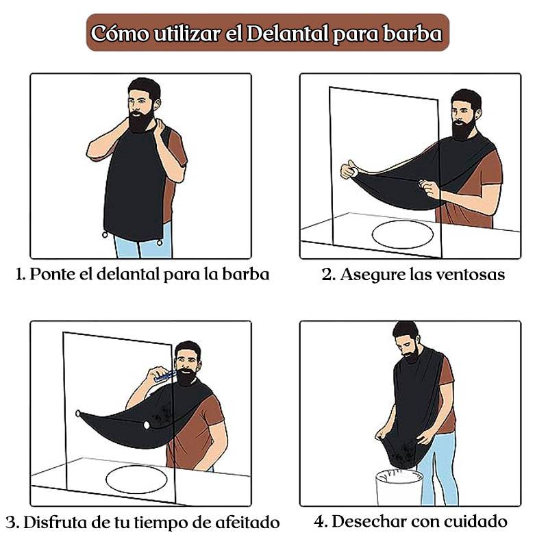 Delantal Para Barba - Imagen 4