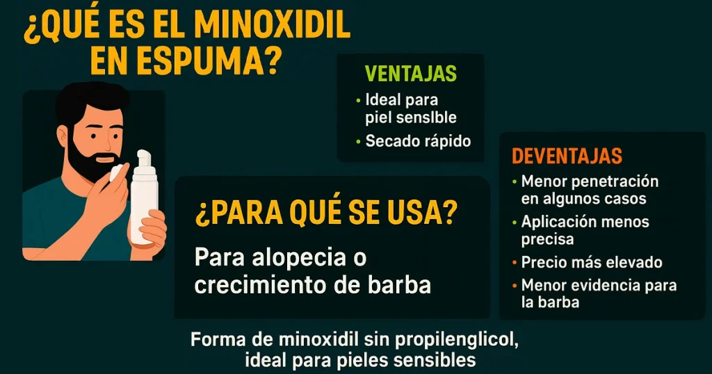 Minoxidil líquido