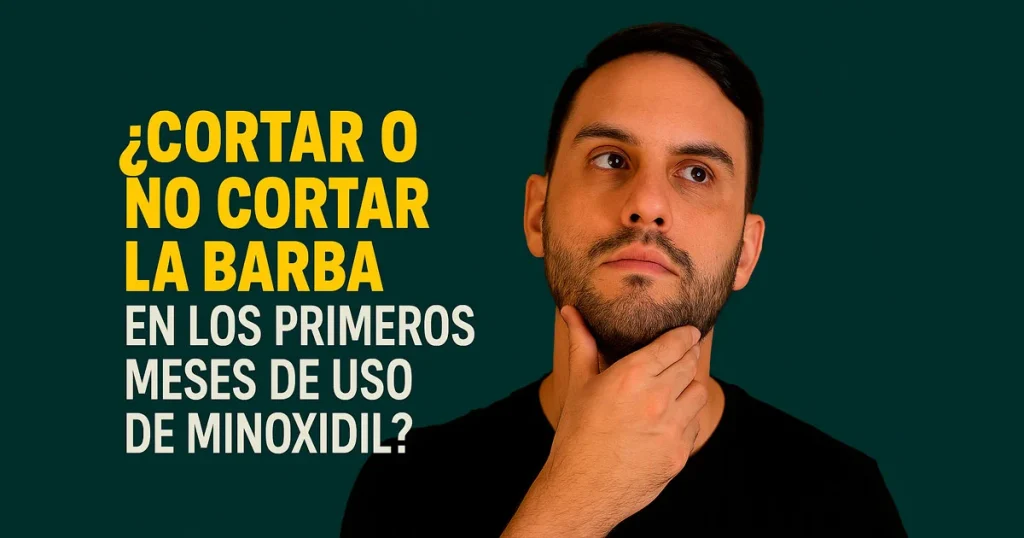 cortar la barba en los primeros meses